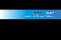 Thumbnail of document Manual - 226 Multifunction Process Calibrator